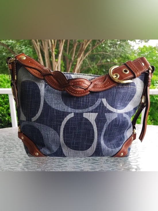 Coach Handbags - ISO!!! Denim coach Carly (do not buy)